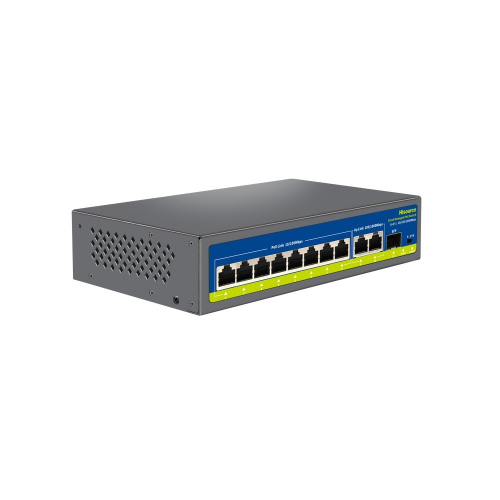 Керований PoE-комутатор Hisource Hi-S21-8FP2G1S з 8 портами PoE