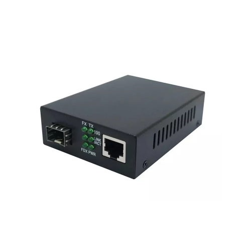 1G медіаконвертер AL MC-SC20G T1310, 1*10/100/1000Mbps RJ45 Port, 1*1000Mbps SM port, BiDi T1310nm/R1550nm, SC, 20km, з DC5V 1A Power