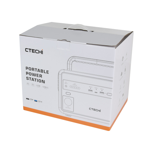 Зарядна станція CTECHi PPS-GT600 потужністю 600W/384Wh