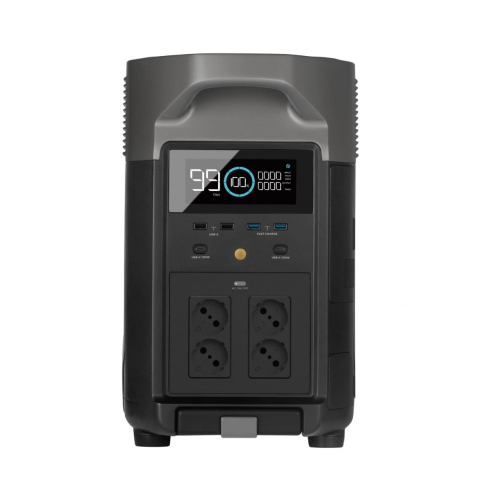 Комплект EcoFlow DELTA Pro + 2*400W Solar Panel зарядная станция и две солнечные панели