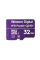 Карта пам'яті Western Digital MICRO SDXC 32GB UHS-I WDD032G1P0C WDC спеціалізована для відеоспостереження
