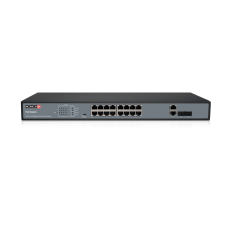 Некерований PoE-комутатор Provision-ISR PoES-16250C+2Combo-V2 з 16 портами PoE
