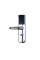 Електронний RFID замок для готелів та хостелів SEVEN LOCK SL-7731 silver