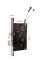Електронний RFID замок для готелів та хостелів SEVEN LOCK SL-7731 silver