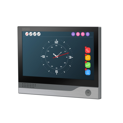 IP-відеодомофон 7 дюймів з Wi-Fi SEVEN DP-7578FHDW-IPS black