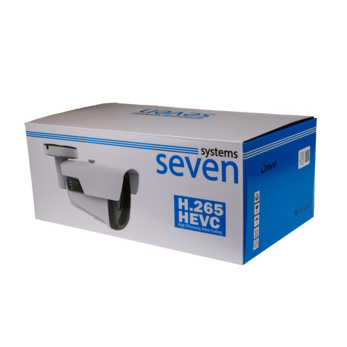 IP-видеокамера 5 Мп уличная SEVEN IP-7255P PRO 6,0 мм
