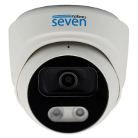 IP-видеокамера 8 Мп уличная/внутренняя SEVEN IP-7218PA PRO 2,8 мм