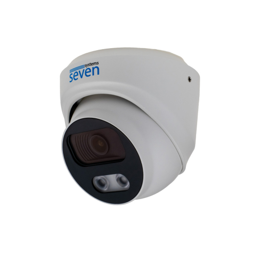 IP-відеокамера 5 Мп вулична/внутрішня SEVEN IP-7215PA PRO white 6,0 мм