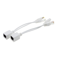 Адаптер SEVEN P-731 PoE SET white