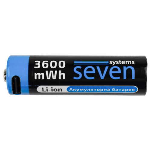 Акумуляторна батарейка SEVEN AA 1.5V Li-ion 2 шт