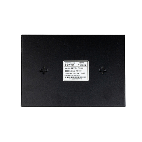 PoE комутатор (switch) 6 портів SEVEN P-7326