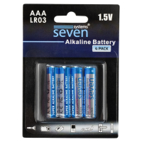 Батарейки SEVEN LR03 AАA 1.5V 4 шт