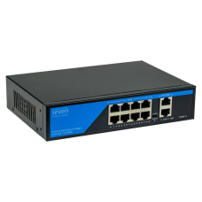 PoE комутатор (switch) 8 портів SEVEN P-7328G