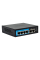 Облачно управляемый 6-ти портовый PoE коммутатор SEVEN PS204D-12V (Cloud POE: 4, UP: 2)