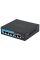 Облачно управляемый 6-ти портовый PoE коммутатор SEVEN PS204D-12V (Cloud POE: 4, UP: 2)