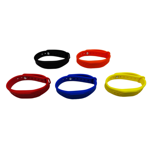 RFID браслет з чипом EM-Marin SEVEN R-63 червоний