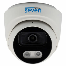 IP-відеокамера 2 Мп SEVEN IP-7212PA white 4 мм