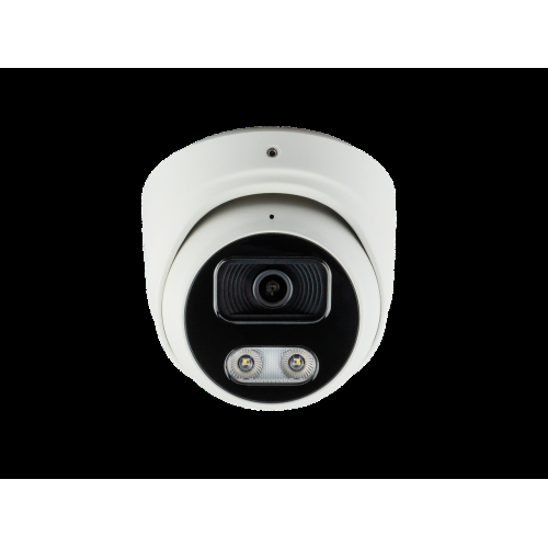 IP-відеокамера 8 Мп SEVEN IP-7218PA-DL white 2,8 мм з розумним подвійним підсвічуванням