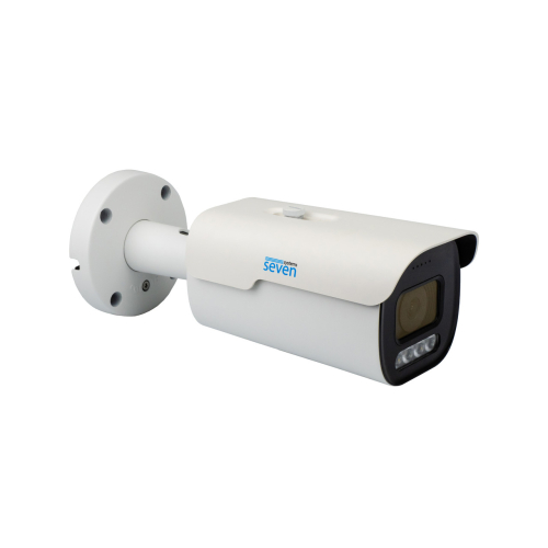 IP-відеокамера 5 Мп SEVEN IP-7255PA-DL white 4 мм з розумним подвійним підсвічуванням