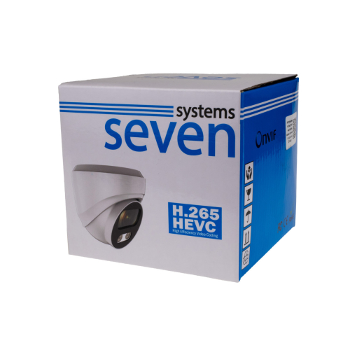 IP-відеокамера 2 Мп SEVEN IP-1002PA white 2,8 мм