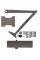 Дотягувач дверей RYOBI 1200 metallic bronze 80 кг