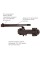 Дотягувач дверей 200 кг RYOBI 4550 dark bronze