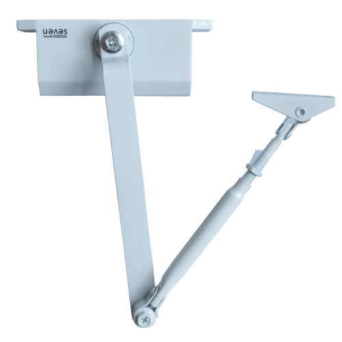 Дотягувач дверей 45 кг SEVEN DC-7741 white