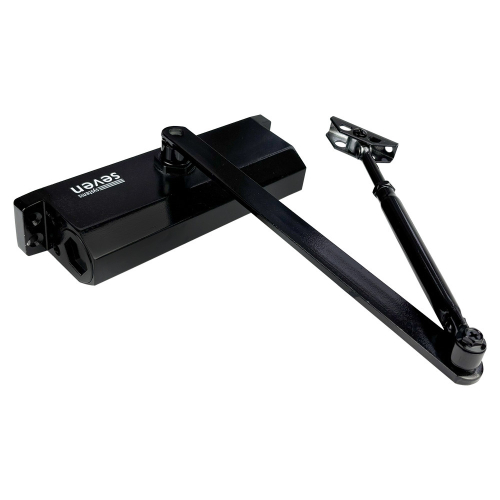 Дотягувач дверей від 75 до 100 кг SEVEN DC-7744 black