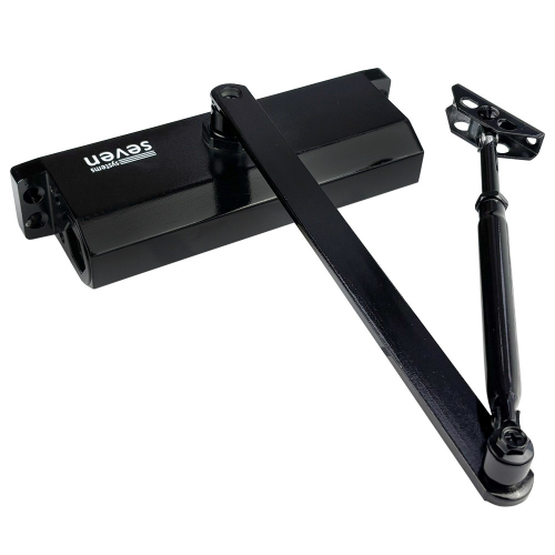 Дотягувач дверей від 75 до 100 кг SEVEN DC-7744 black