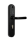 Розумний дверний біометричний замок SEVEN LOCK SL-7768BF (85мм) black