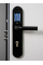 Розумний дверний біометричний замок SEVEN LOCK SL-7768BF (85мм) black