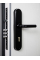 Розумний дверний біометричний замок SEVEN LOCK SL-7768BF (85мм) black