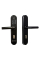 Розумний дверний біометричний замок SEVEN LOCK SL-7768BF (85мм) black