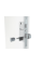 Розумний дверний біометричний замок (циліндр) SEVEN LOCK SL-7774BF silver (35-90 мм)