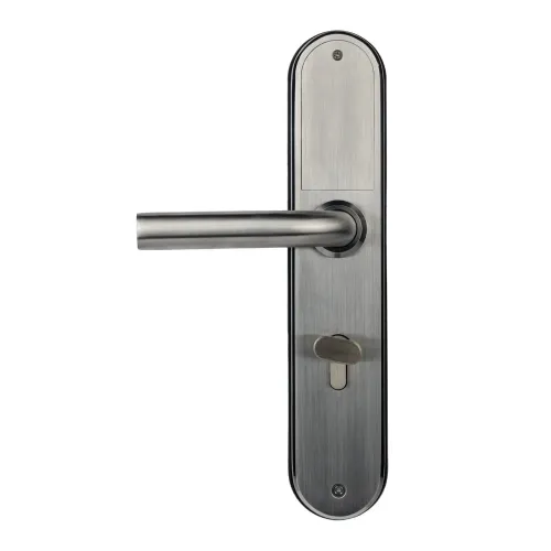 Розумний дверний біометричний замок SEVEN LOCK SL-7768BF (85мм) silver