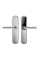 Розумний дверний біометричний замок SEVEN LOCK SL-7768BF (85мм) silver