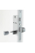Розумний дверний біометричний замок (циліндр) SEVEN LOCK SL-7773BF silver (40-106 мм)
