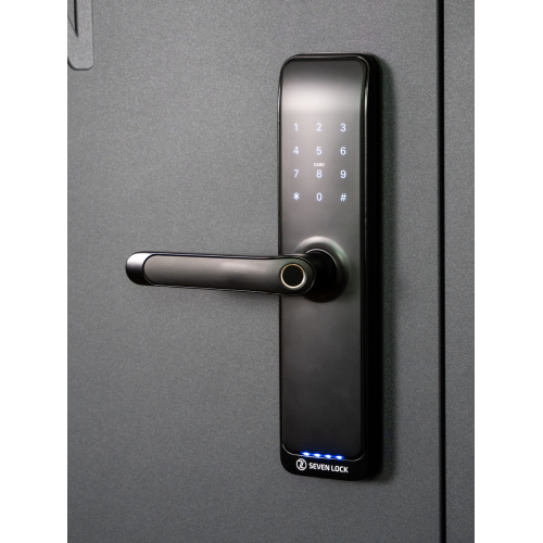 Розумний дверний біометричний замок SEVEN LOCK SL-7767BFW-T