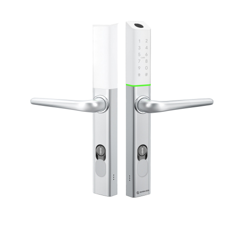 Розумний дверний біометричний замок SEVEN LOCK SL-7763BF white