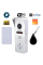 IP-панель виклику з вбудованим зчитувачем карт MIFARE SEVEN CP-7500FHD-Wi-Fi white