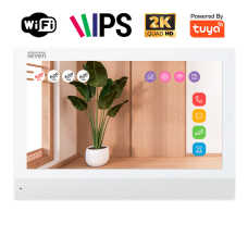 Відеодомофон 7 дюймів з Wi-Fi SEVEN DP-7579-W2K white