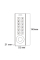 Біометричний Smart контролер доступу з вбудованим зчитувачем SEVEN CR-7474BFW MF