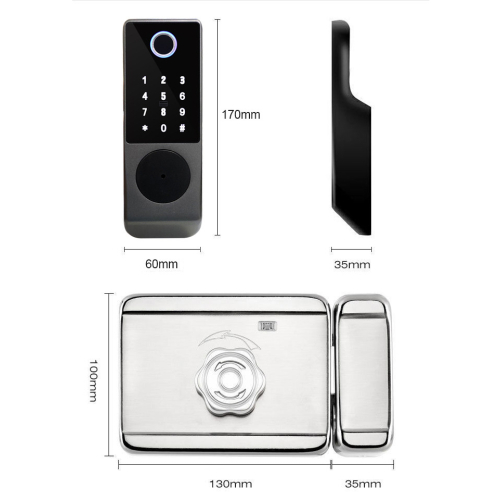 Умный биометрический замок SEVEN LOCK SL-7770BF
