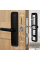 Умный дверной биометрический замок SEVEN LOCK SL-7767BF black (врезная часть 6068)