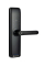 Умный дверной биометрический замок SEVEN LOCK SL-7767BFW black (врезная часть 6068 auto close)