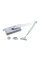 Доводчик двери 70 кг SEVEN DC-7742 silver