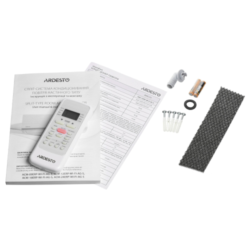 Кондиціонер ARDESTO ACM-12ERP-R32-WI-FI-AG-S інверторний