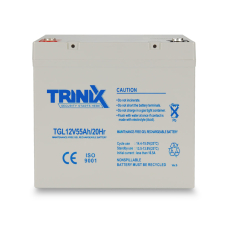 Акумуляторна батарея гелева 12В 55Аг Trinix TGL12V55Ah/20Hr GEL
