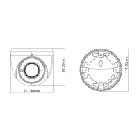 IP-видеокамера 2MP TVT TD-9525S3B (D/FZ/PE/AR3) Black f=2.8-12mm