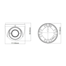 IP-відеокамера 2Mp TVT TD-9525S3B (D/FZ/PE/AR3) Black f=2.8-12mm